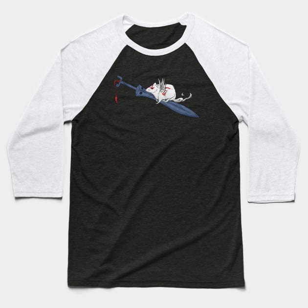 Tachigami Baseball T-Shirt by FireFlea